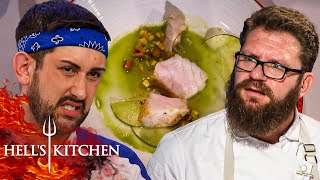 Guest Judge Shocked By Controversial Confession  Hells Kitchen [upl. by Atiugram205]