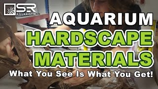 Aquarium Hardscape Materials  SR Aquaristik [upl. by Siddon]