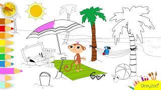 StoryZoo  Lekker kleuren  Zomer [upl. by Perron]