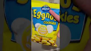 Eggnog Cookies shortvideo youtubeshorts viralshortsasmrsounds satisfyingvideo [upl. by Ylas]