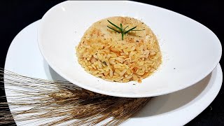 Pilaf me oriz dhe makarona shije speciale Riso amp Risoni ricetta Albanese🍚 120 [upl. by Aicilihp]