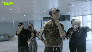 TAEYONG ‘TAP’ Dance Practice Behind the Scene [upl. by Molloy531]