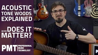 Tonewoods explained  Acoustic Guitar Tone Woods Comparison  Solid vs LaminateDoes It Matter [upl. by Yorker]