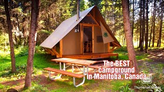 Camping at Clearlake Wasagaming Manitoba Canada 🇨🇦 [upl. by Atahs]