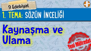 9 Edebiyat  Kaynaştırma Ulama [upl. by Grail]