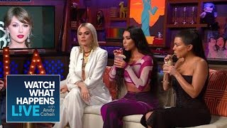 Kim Kardashian Says Beef With Taylor Swift Is Over  WWHL [upl. by Amberly349]