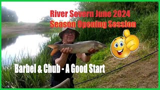 River Severn Fishing June 2024 Season Opening Session 🎣 [upl. by Oicatsana252]