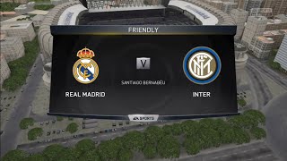 Real Madrid vs Inter  FIFA 15 PS4 Gameplay [upl. by Ahsiekyt473]