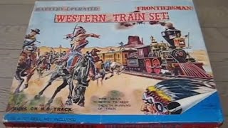 野村トーイ、HOサイズ、電動ウエスタントレインセット、WESTERN TRAIN SET [upl. by Naeloj]