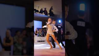 Milan amp Milana dancers dance wdsfdancesport dancesportlife wearedancesport ballroom [upl. by Ardiekal]