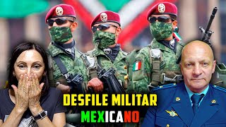 🇲🇽 PADRE MILITAR RUSO REACCIONA a DESFILE MILITAR de MÉXICO  INDEPENDENCIA DE MÉXICO 2024 [upl. by Babs]