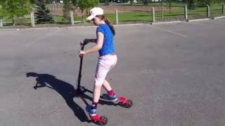 Flicker A3 and A1 3 Wheeled Scooters at the Park [upl. by Nanoc27]