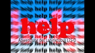 Erste Hilfe  Sanitäter  Lehrvideos  Anwendung des Larynxtubus LTSD [upl. by Veneaux]