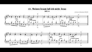 JSBach Meinen Jesum laß ich nicht Jesus BWV 379 [upl. by Ahseiuqal]