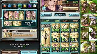 GBF My Wind Element 0 Button Event EX Farming Team 2023 [upl. by Tobiah426]