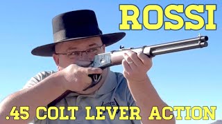 Rossi R92 LeverAction Rifle in 45 Colt [upl. by Inva]