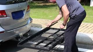 How to install your Hitch Mount Cargo Basket [upl. by Kendry407]