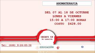 CECATI 59 TE INVITA A LOS CURSOS QUE INICIAN EN OCTUBRE [upl. by Jennette]