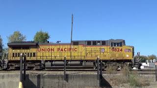 UP Fifth Street Clinton Stack Z Train Noth Platte Proviso and Job 18 October 24 2024 [upl. by Nnaesor]