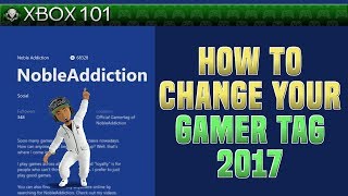 How To Change Your Custom Gamertag 2018 [upl. by Daberath]