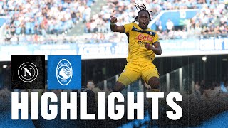 Tris a Napoli ❌❌❌  Highlights NapoliAtalanta 03  11ª SerieAEnilive 202425 [upl. by Hauser]