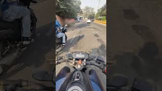 Yamaha FZ way to service centre [upl. by Euqinom]