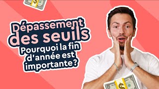 Plafond Autoentrepreneur  Que faire en cas de dépassement du chiffre daffaires [upl. by Henden]