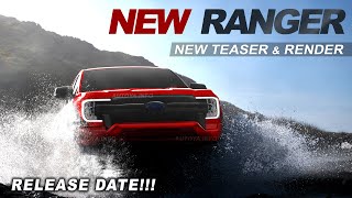 2022 FORD RANGER  Officially Release Date New Teaser and Our Fresh Renderings [upl. by Donnenfeld]