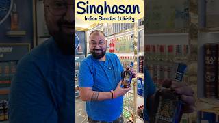 Singhasan Blended Whisky nilgirikashyap whiskey review [upl. by Einiar128]