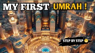 My first umrah  step by step 😁trending firstumrahvlogsmakka AbdulMalikFareed [upl. by Mairam209]