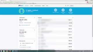How to View PayPal Transaction History with Running Balance [upl. by Oballa]