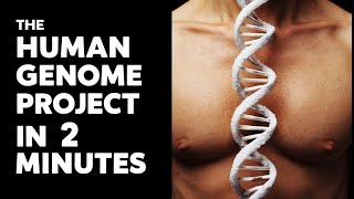 The Human Genome Project in 2 Minutes [upl. by Onia]