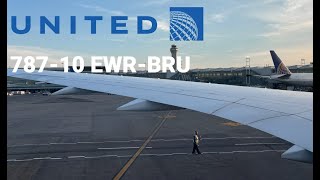 United 78710 Evening Takeoff from Newark [upl. by Haldane]