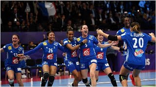 HandballEM Frauen Frankreich gewinnt HeimEM gegen Russland [upl. by Baiel]