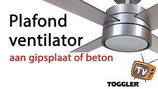 Zo monteer je jouw ventilator aan gipsplaat of beton [upl. by Hakym456]