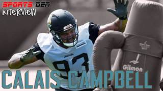 Calais Campbell Interview  Sports Den Live [upl. by Tiana]