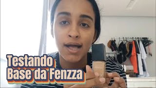 TESTANDO BASE DA FENZZA  BASE MOUSSE [upl. by Sension]