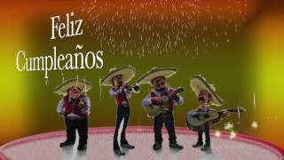 Feliz Cumpleaños Happy Birthday Las Mañanitas En tu dia Mariachis Javier Solis [upl. by Eissert]