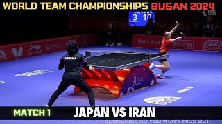 Mima Ito vs Neda Shahsavari  ITTF World Team Table Tennis Championships Finals Busan 2024 [upl. by Nylidam]