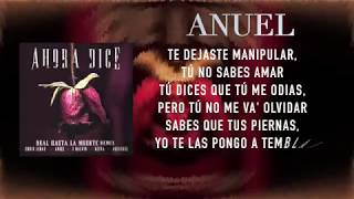 Ahora Dice LYRICS  J Balvin Ozuna Cardi B Offset Anuel Arcangel [upl. by Jacqui737]