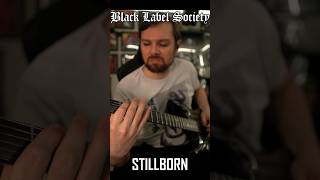 BLACK LABEL SOCIETY  Stillborn  Guitar Cover shorts music guitar [upl. by Virginie980]