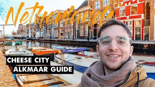 Visit ALKMAAR 🇳🇱 Exploring the DUTCH CHEESE Capital [upl. by Rettuc]