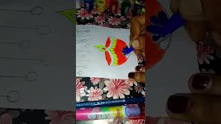 Diwali special drawing diwalispecial diwalidrawingeasy ytshort short [upl. by Joly267]