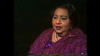 Roshan Ara Begum  old interview 1 of 2  Program Mulaqat  by Khalil Ahmad amp M Iqbal  PTV Classic [upl. by Clarice469]