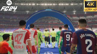 UEFA Champions League Final 2024  Barcelona vs FC Bayern 4K HDR Gameplay [upl. by Brew]