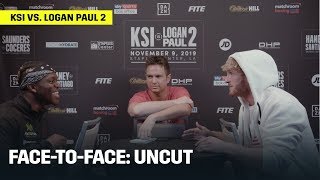 FACETOFACE  KSI vs Logan Paul 2 [upl. by Haas]