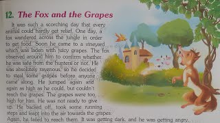 60The fox and the grapesEnglish reading practice translation vocabulary [upl. by Sello]