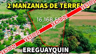 SE VENDEN 2 MANZANAS de TERRENO en EREGUAYQUIN Usulutan El Salvador [upl. by Haze]