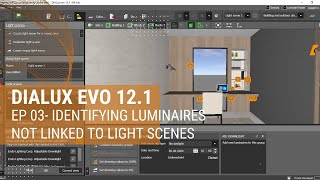 Dx Evo 121 New feature EP 03  Identifying luminaries not linked to light scenes [upl. by Idnac]