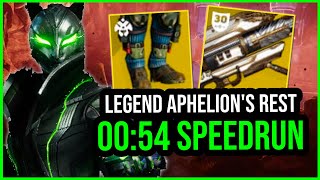 Aphelions Rest 054 Lost Sector Speedrun Destiny 2 Season of Defiance [upl. by Roid]